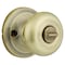 Kwikset Kwikset SmartKey Juno Antique Brass Entry Lockset KW1 1-3/4 in. 97402-735 - alternate 2